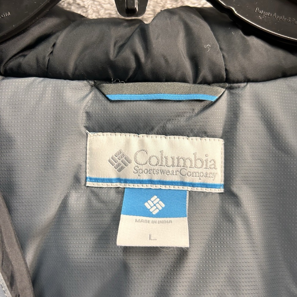Columbia‎ Boy's Lightning Lift Waterproof Insulated Jacket Black/Grey-Size Large - Picture 8 of 11